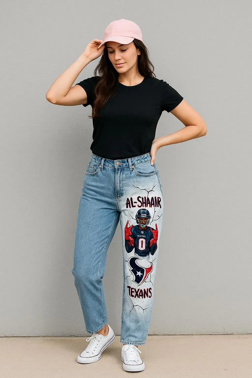 Custom Hand-painted Jeans