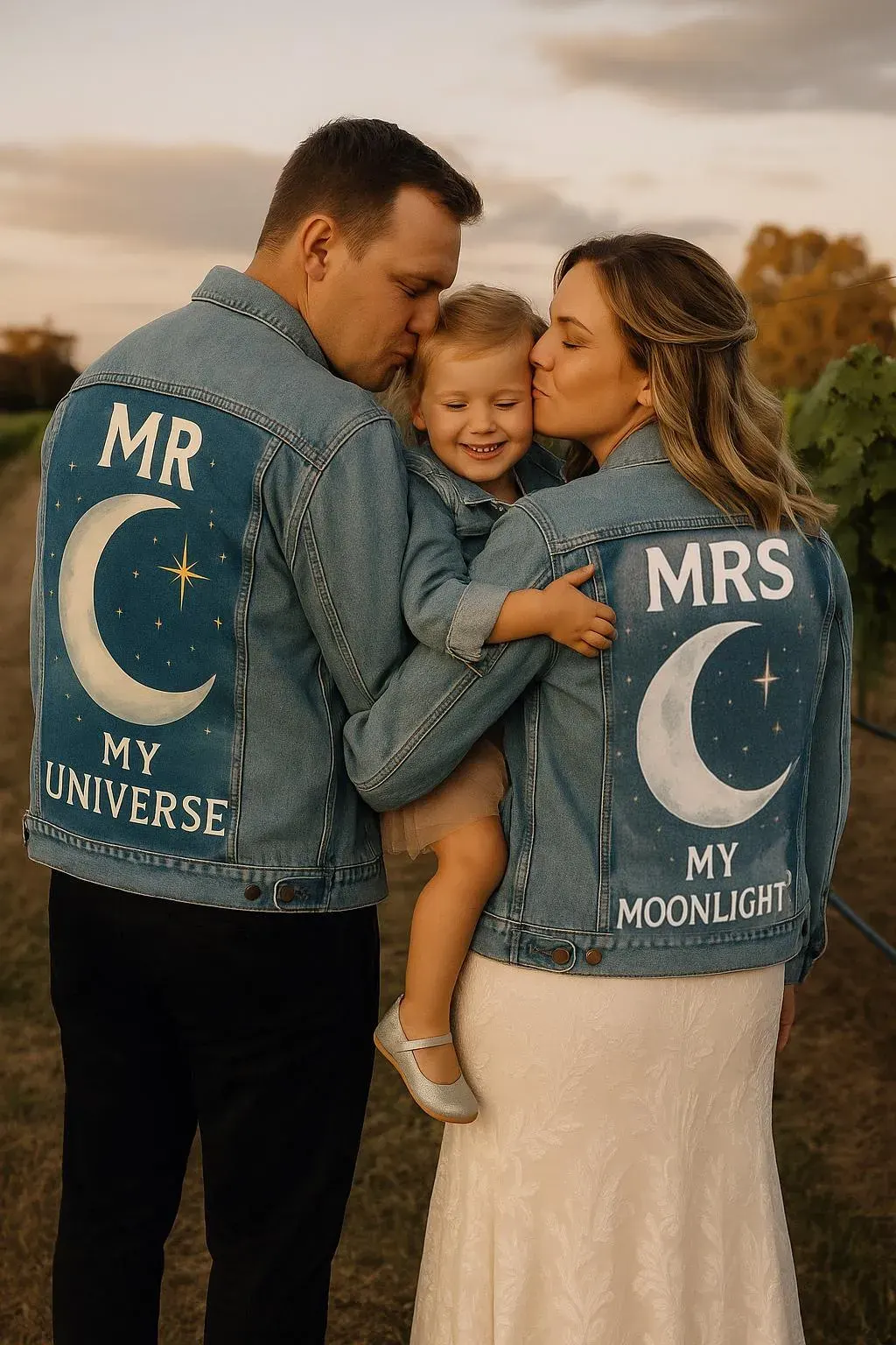Matching Family Denim Jackets
