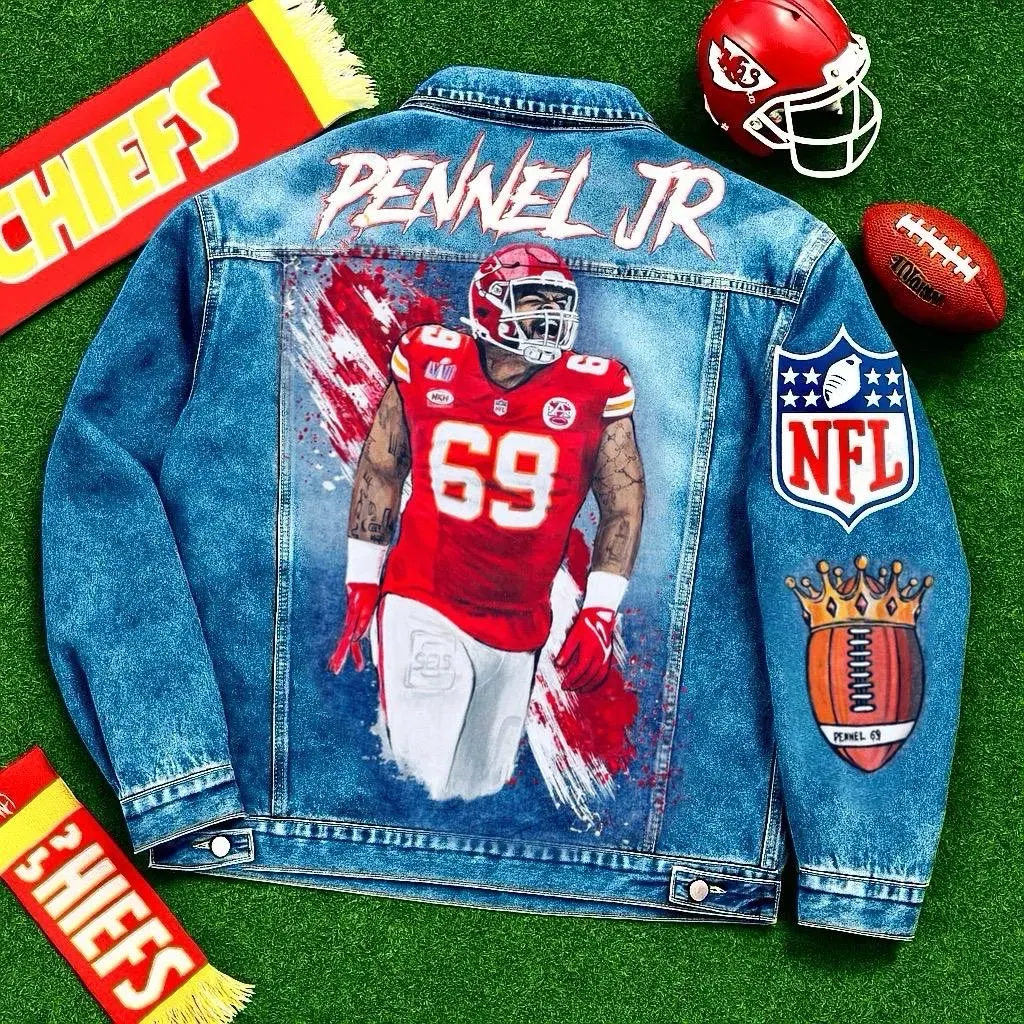 Custom Portrait Denim Jacket